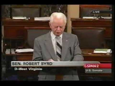 Senator Byrd's Speech Opposing Iraq War 3_19_03 (2008) - Google Search